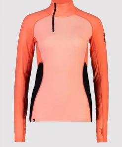 Mons Royale WOMEN Olympus Half Zip - High Vis