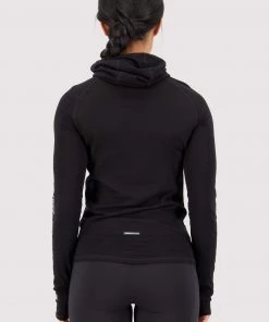 Mons Royale Bella Merino Air-Con Hood - Black
