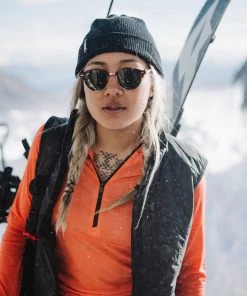 Mons Royale Bella Merino Air-Con Hood - High Vis