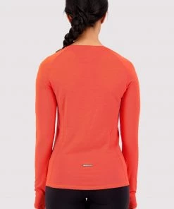 Mons Royale Bella Merino Air-Con LS - High Vis