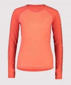 Mons Royale Bella Merino Air-Con LS - High Vis