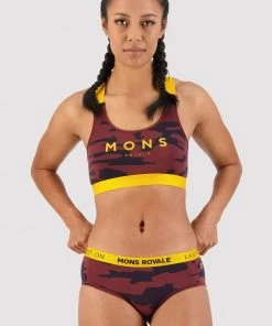 Mons Royale Merino Air-Con Stella X-Back Bra