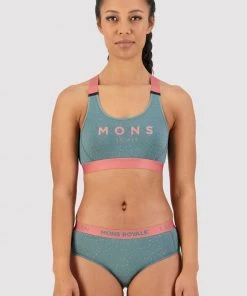 Mons Royale Merino Air-Con Stella X-Back Bra