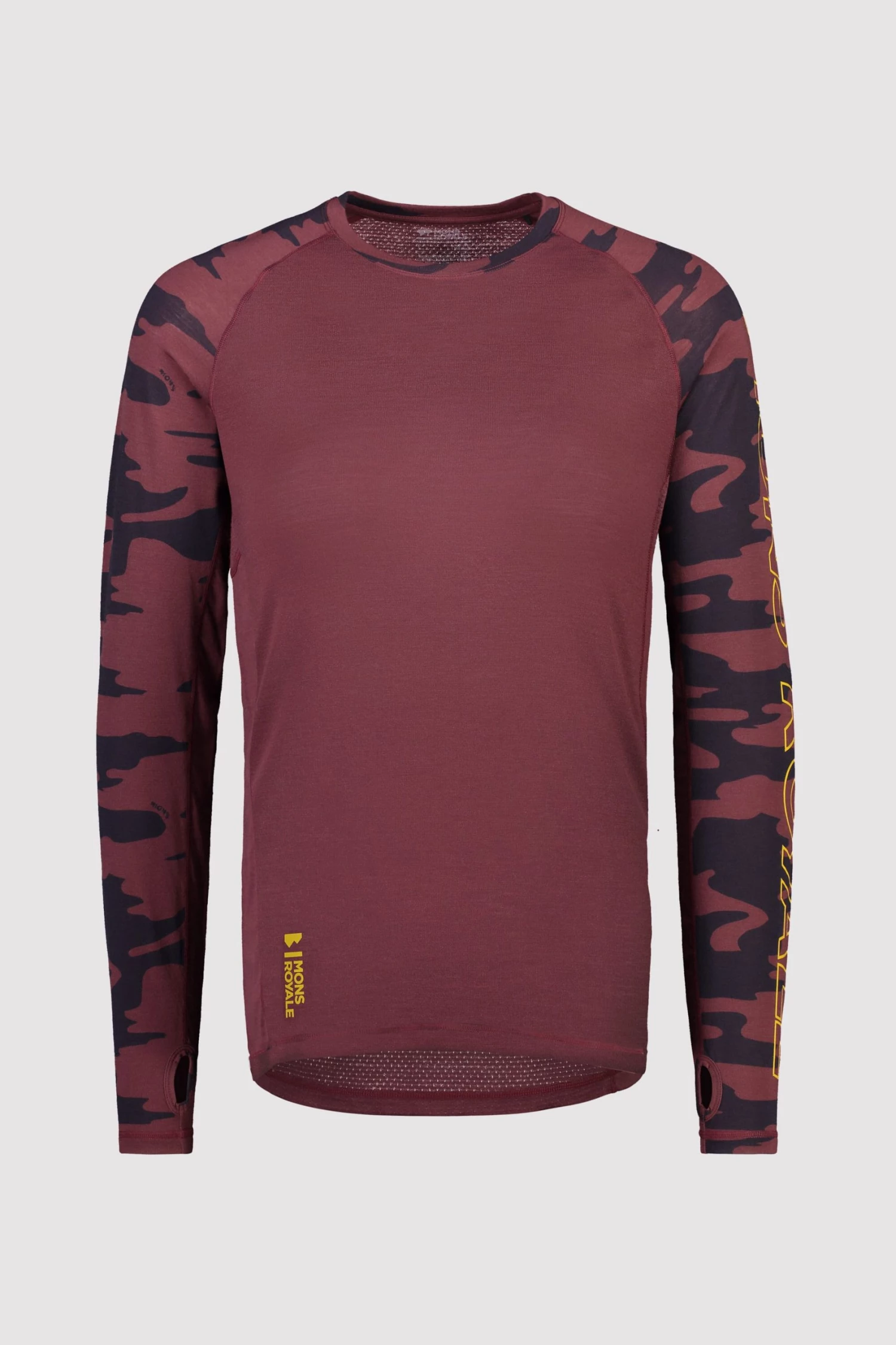 Mons Royale MEN Temple Merino Air-Con LS 3 Mons Royale MEN Temple Merino Air-Con LS