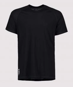 Mons Royale MEN Temple Merino Air-Con T-Shirt - Black 5 Mons Royale MEN Temple Merino Air-Con T-Shirt - Black
