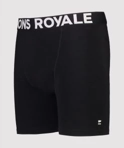 Mons Royale Hold 'em Boxer - Black MEN