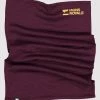 Mons Royale ACCESSORIES Double Up 100% Merino Neckwarmer - Wine