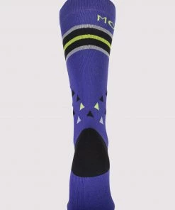 Mons Royale Men's Lift Access Sock - Ultra Blue / Black