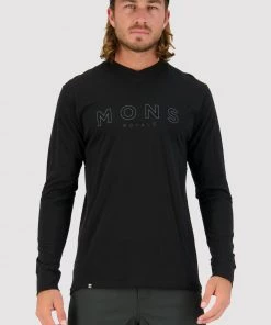 Mons Royale Redwood Merino Air-Con VLS - Black MEN