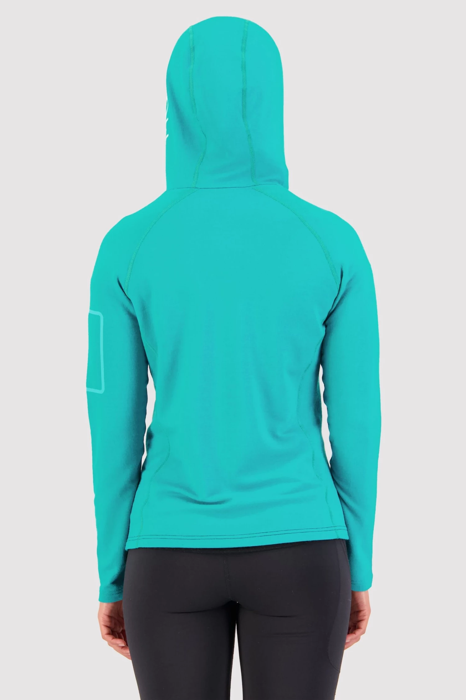 Mons Royale Ascend Full Zip Hood - Marina Black 3 Mons Royale Ascend Full Zip Hood - Marina Black