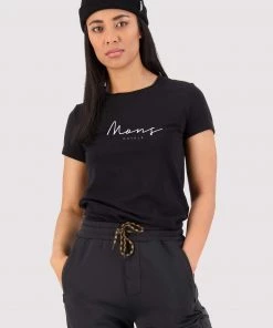 Mons Royale Icon Merino Air-Con Tee - Black