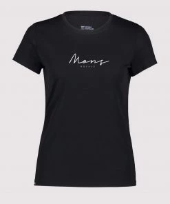 Mons Royale Icon Merino Air-Con Tee - Black 5 Mons Royale Icon Merino Air-Con Tee - Black