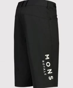 Mons Royale Momentum Bike Shorts - Black