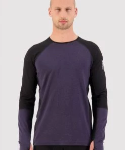 Mons Royale Olympus LS - Black 9 Iron MEN