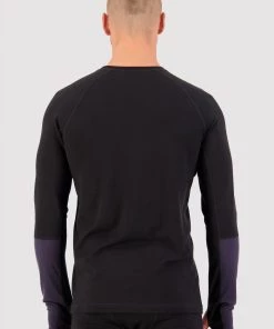 Mons Royale Olympus LS - Black 9 Iron MEN