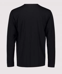 Mons Royale Icon Merino Air-Con LS - Black