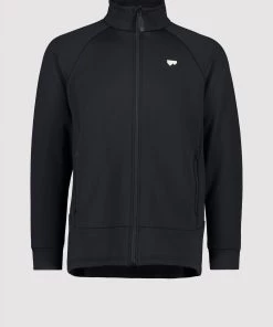 Mons Royale Nevis Merino Fleece Jacket - Black