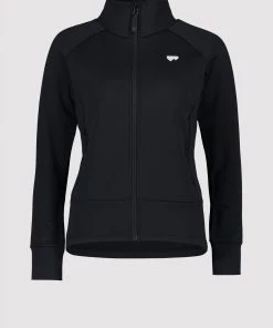 Mons Royale WOMEN Nevis Merino Fleece Jacket - Black