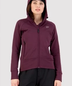 Mons Royale Nevis Merino Fleece Hood - Wine