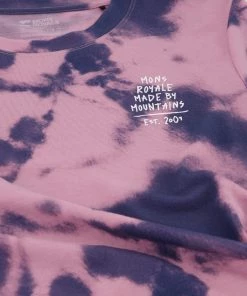 Mons Royale Icon Merino Air-Con Relaxed Tee Tie Dyed