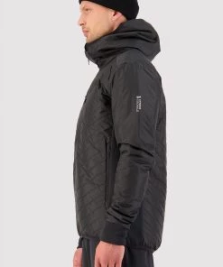 Mons Royale Arete Merino Insulation Hood - Black MEN