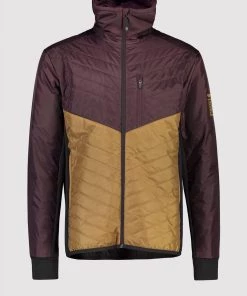 Mons Royale Arete Merino Insulation Hood - Toffee Wine MEN