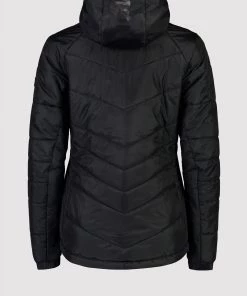 Mons Royale Nordkette Merino Insulation Hood - Black WOMEN