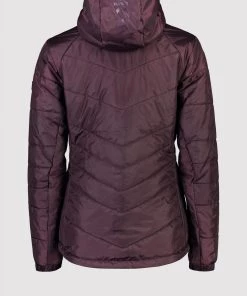 Mons Royale Nordkette Merino Insulation Hood - Wine WOMEN