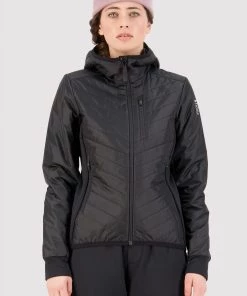 Mons Royale Neve Merino Insulation Hood - Black