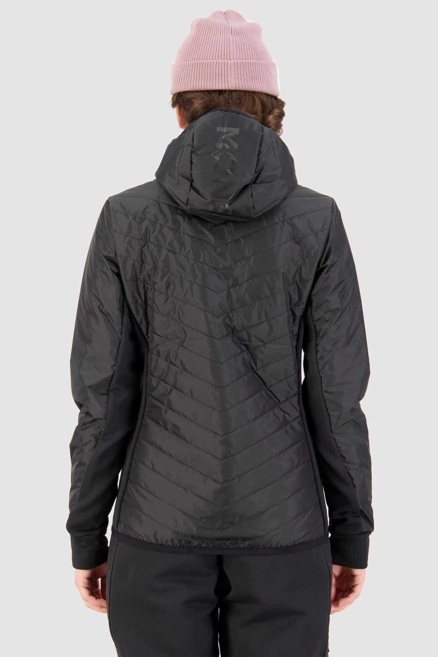 Mons Royale Neve Merino Insulation Hood - Black 3 Mons Royale Neve Merino Insulation Hood - Black