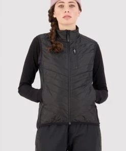 Mons Royale Neve Merino Insulation Vest - Black