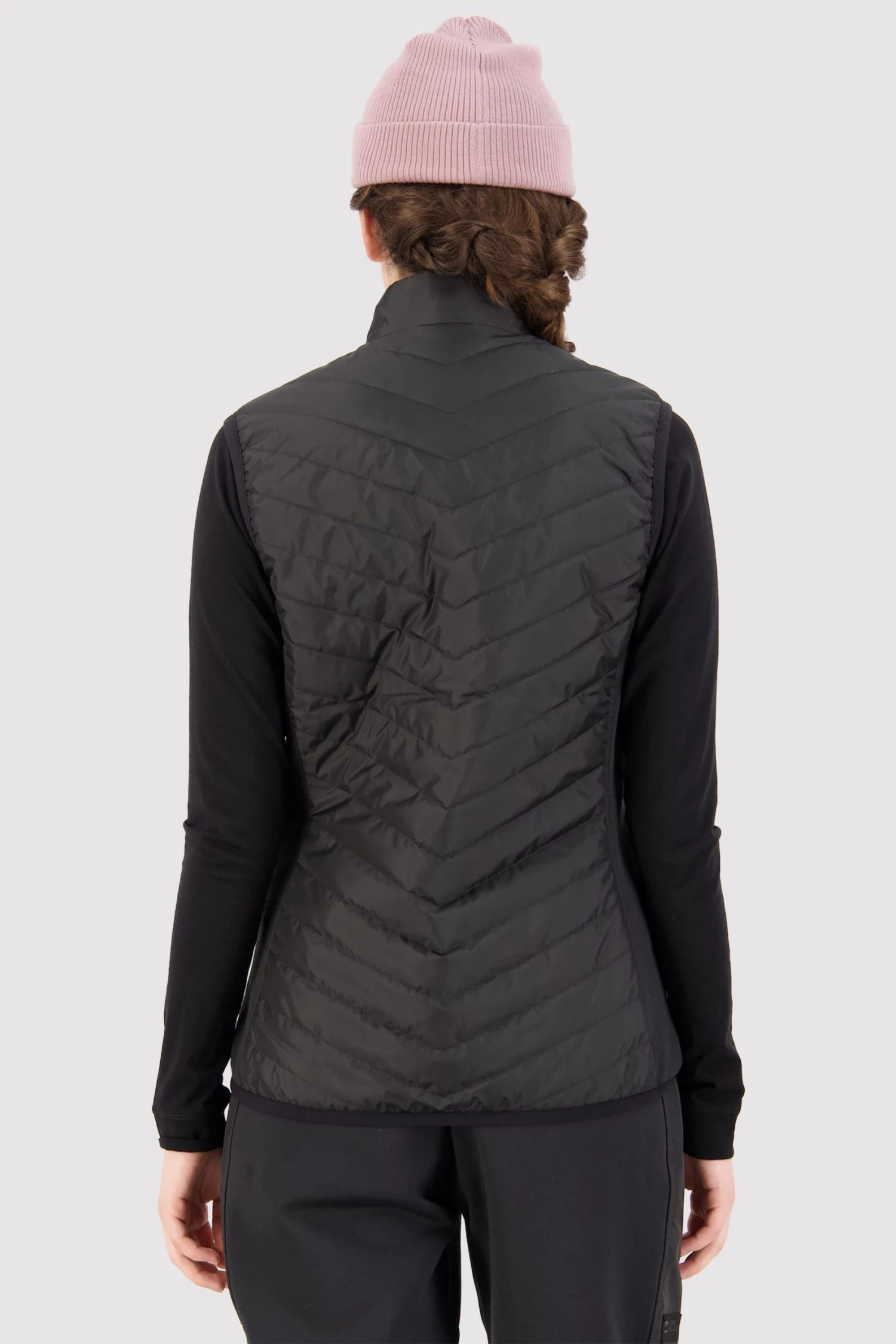 Mons Royale Neve Merino Insulation Vest - Black 3 Mons Royale Neve Merino Insulation Vest - Black