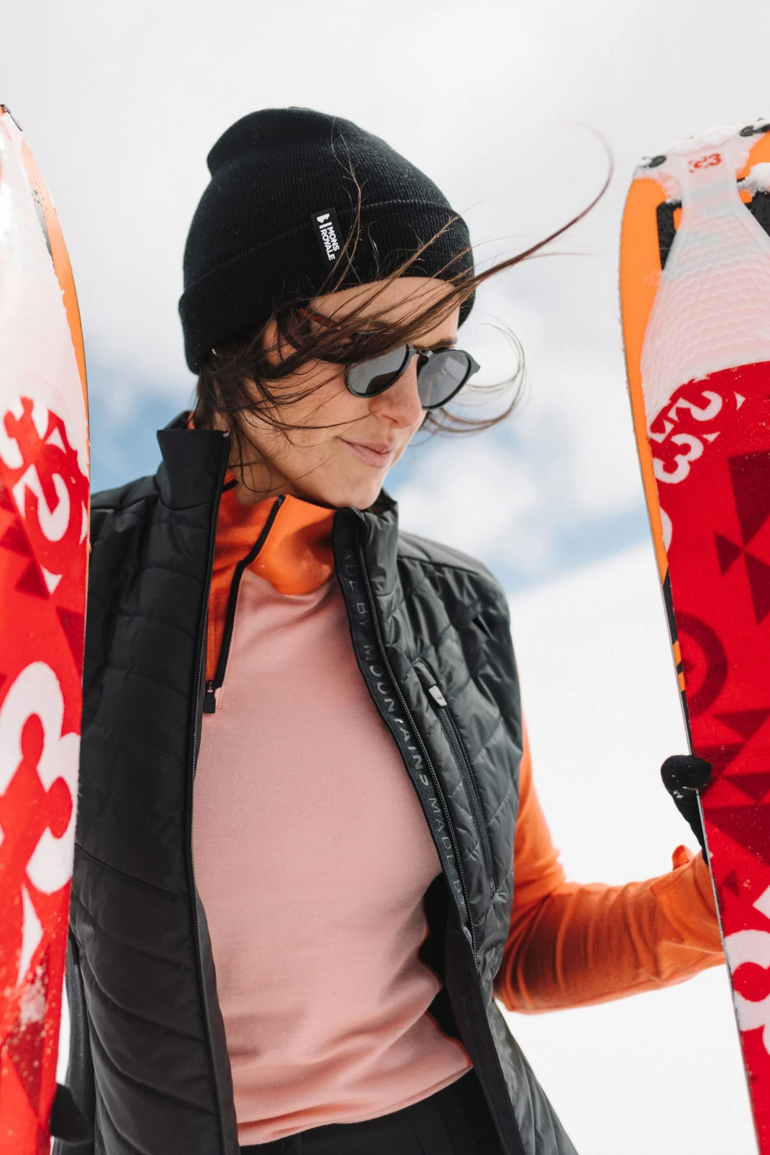 Mons Royale Neve Merino Insulation Vest - Black 7 Mons Royale Neve Merino Insulation Vest - Black