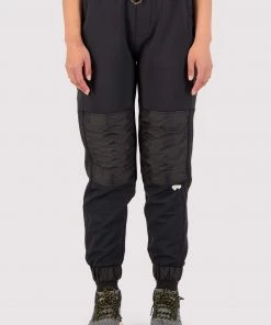 Mons Royale Decade Merino Fleece Pants - Black WOMEN