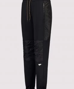 Mons Royale Decade Merino Fleece Pants - Black WOMEN
