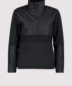 Mons Royale Decade Merino Fleece Pullover - Black