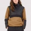 Mons Royale WOMEN Decade Merino Fleece Pullover - Toffee