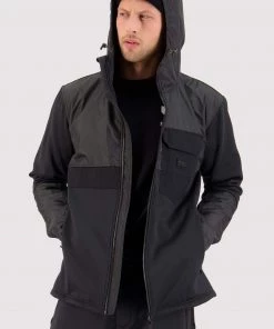 Mons Royale Decade Merino Fleece Hoody - Black