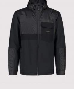 Mons Royale Decade Merino Fleece Hoody - Black