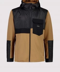 Mons Royale Decade Merino Fleece Hoody - Toffee