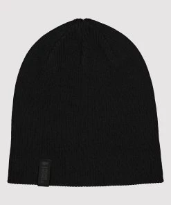 Mons Royale McFish 100% Merino Beanie - Black