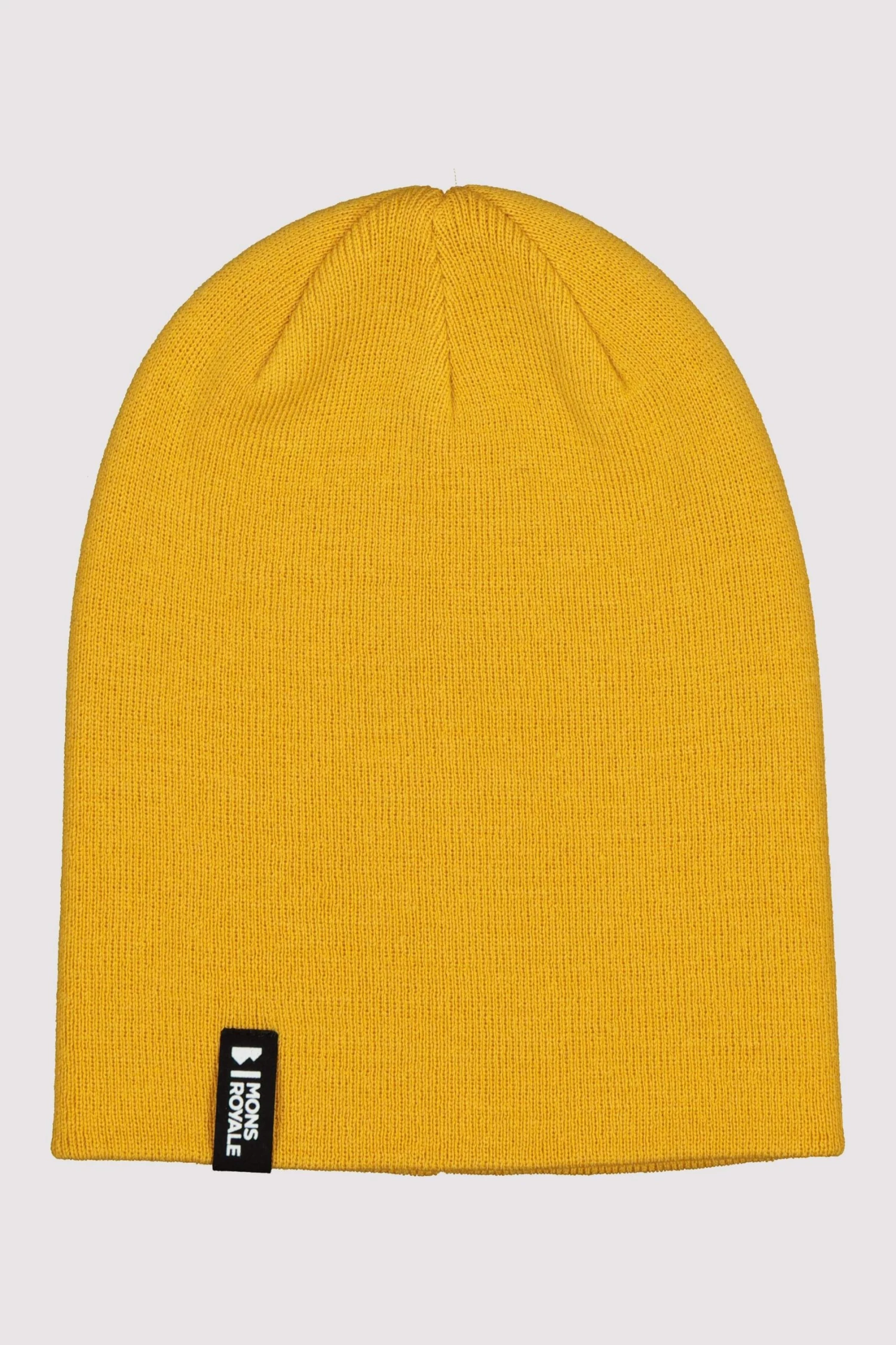 Mons Royale McCloud Beanie - Gold 2 Mons Royale McCloud Beanie - Gold
