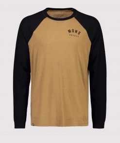 Mons Royale Icon Merino Air-Con Raglan - Toffee Black MEN 5 Mons Royale Icon Merino Air-Con Raglan - Toffee Black MEN