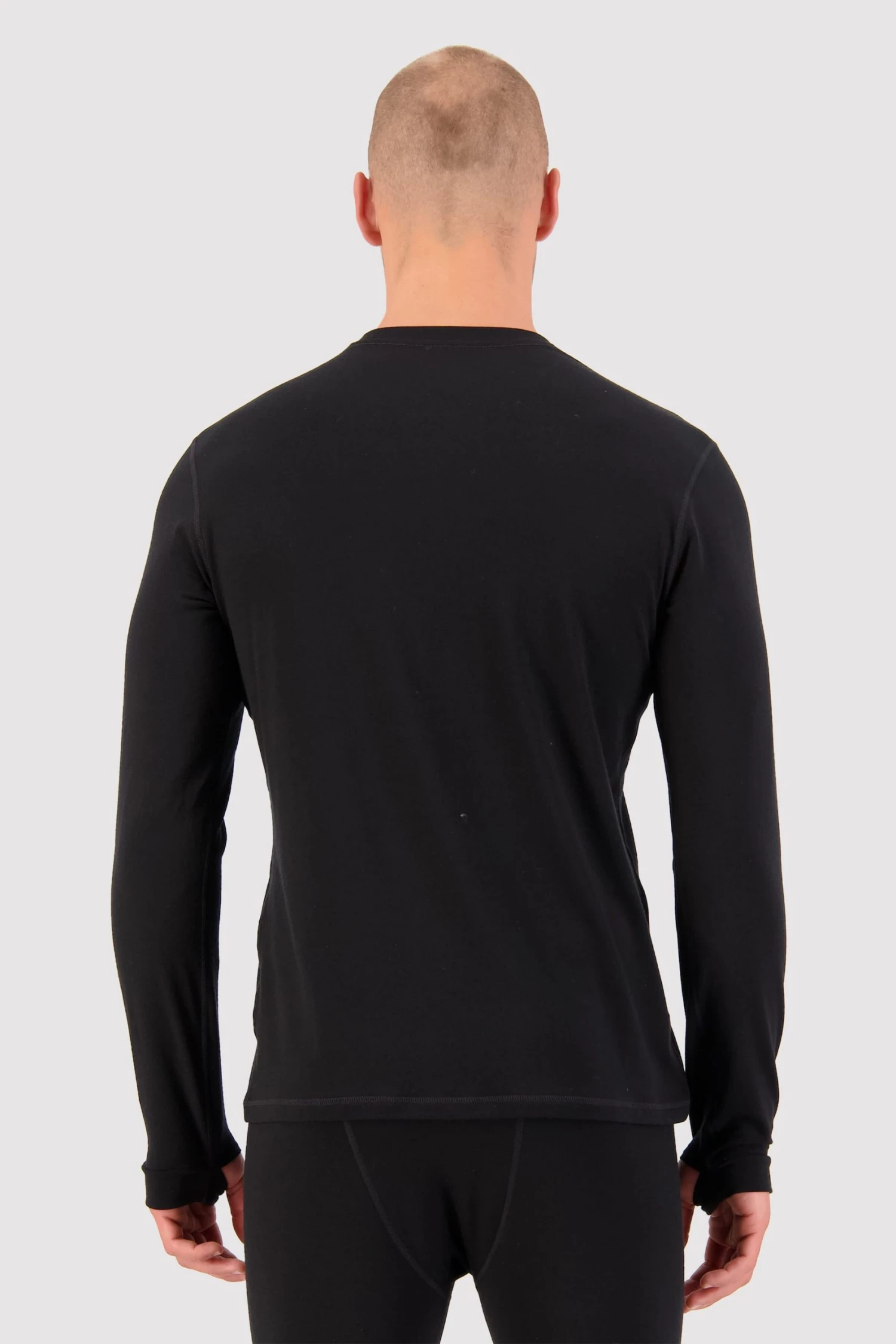 Mons Royale Cascade Merino Flex LS - Black MEN 2 Mons Royale Cascade Merino Flex LS - Black MEN