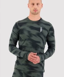 Mons Royale MEN Cascade Merino Flex LS - Rosin Motion