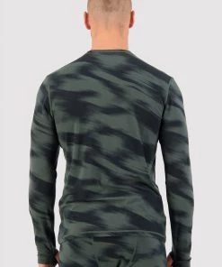 Mons Royale MEN Cascade Merino Flex LS - Rosin Motion