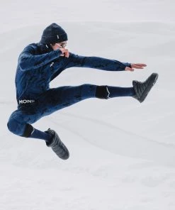 Mons Royale Cascade Merino Flex 3/4 Legging - Element Camo