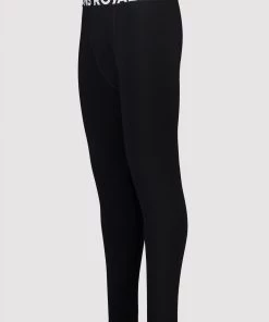 Mons Royale Cascade Merino Flex Legging - Black MEN