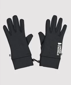 Mons Royale Elevation Wool Fleece Gloves - Black ACCESSORIES