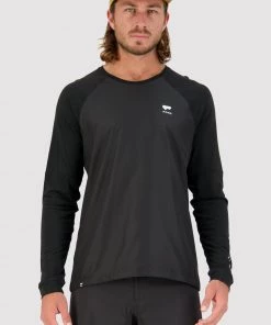Mons Royale Tarn Merino Shift Wind Jersey - Black